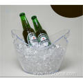 High quality solid transparent ice bucket